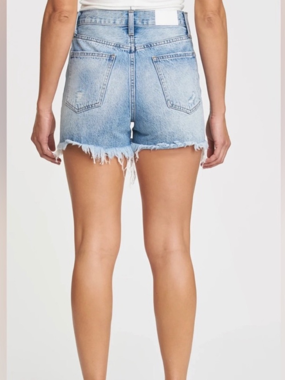 Pistola Maeve Super High Rise Cut Off Shorts - Picture 2 of 4